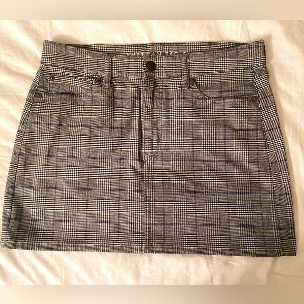 American Eagle plaid mini skirt, size 10